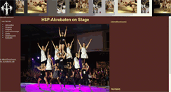 Desktop Screenshot of akroshowteam.acrobatic.de